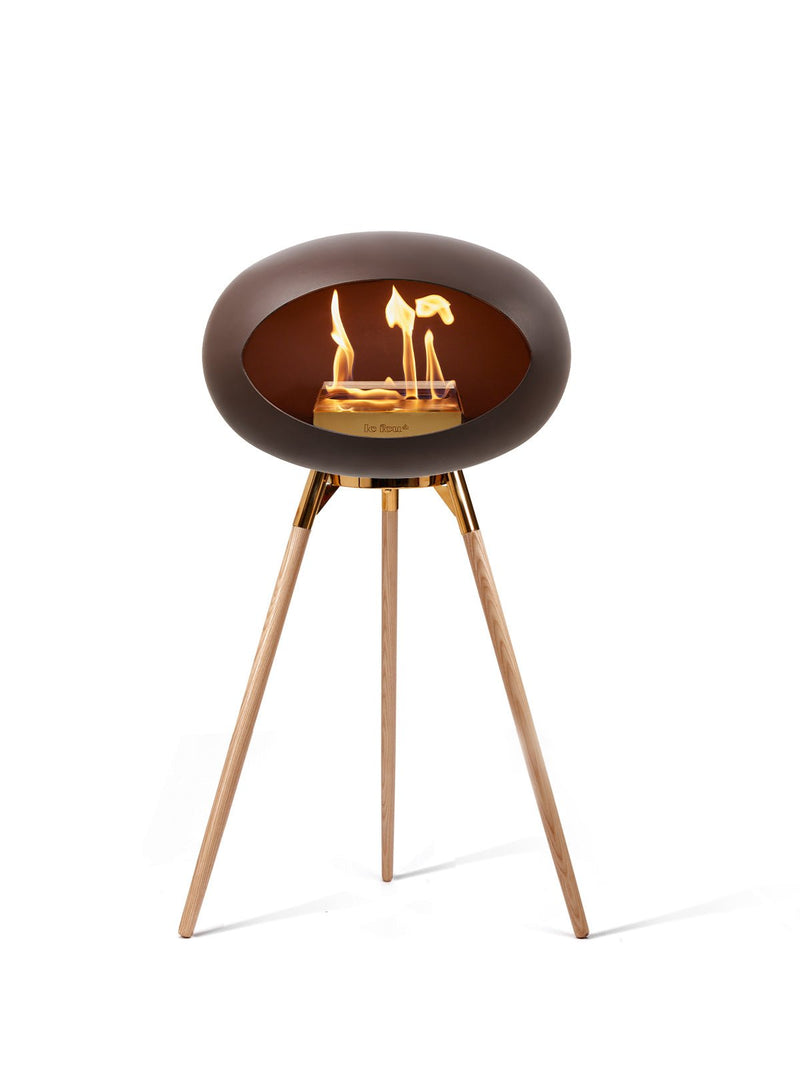 Dome - Ground High - Le Feu - Fire Pits + Grills - Black Dome - Black Bowl - Black Legs - HORNE
