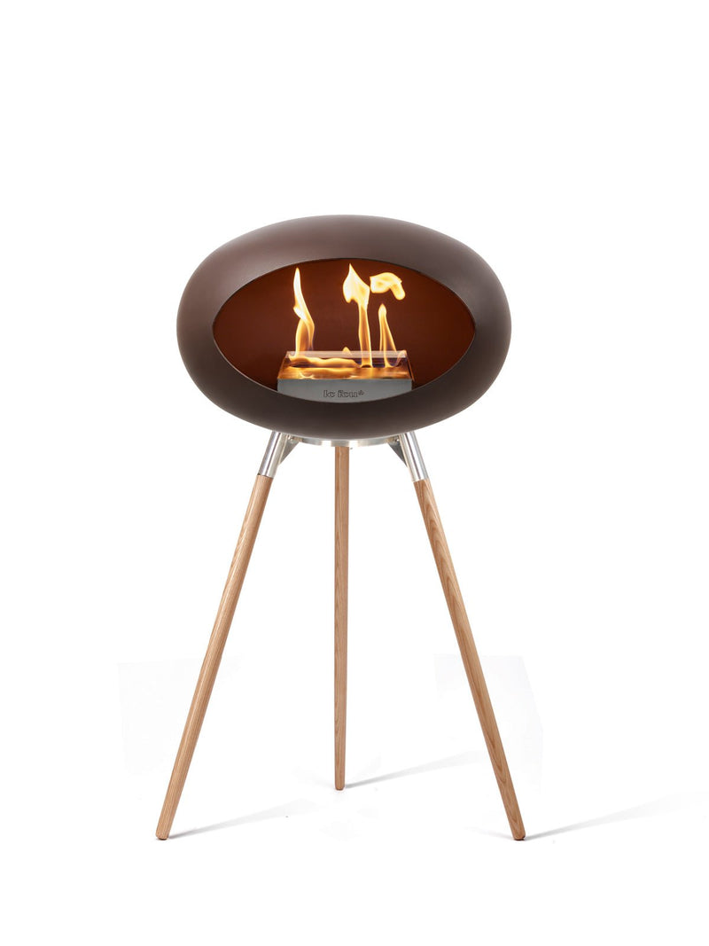 Dome - Ground High - Le Feu - Fire Pits + Grills - Black Dome - Black Bowl - Black Legs - HORNE