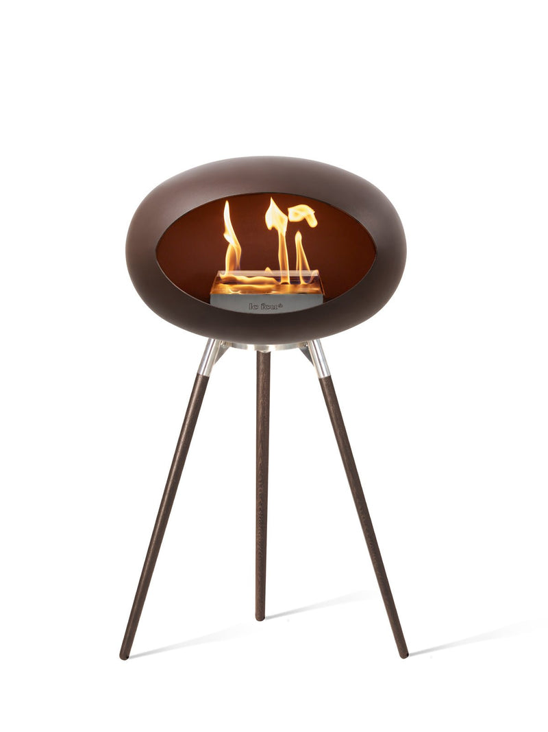 Dome - Ground High - Le Feu - Fire Pits + Grills - Black Dome - Black Bowl - Black Legs - HORNE