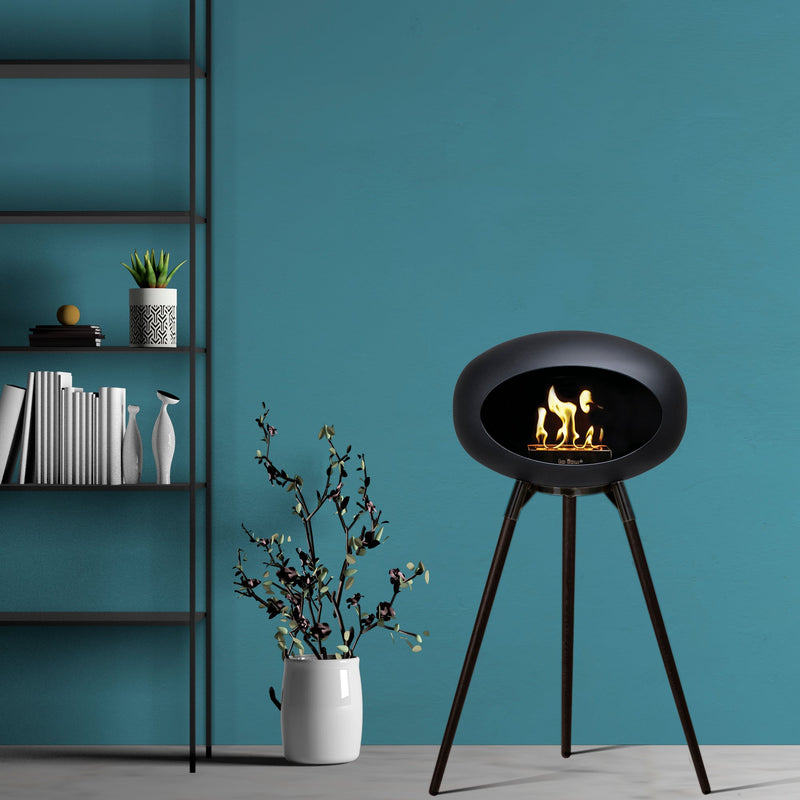 Dome - Ground High - Le Feu - Fire Pits + Grills - Black Dome - Black Bowl - Black Legs - HORNE