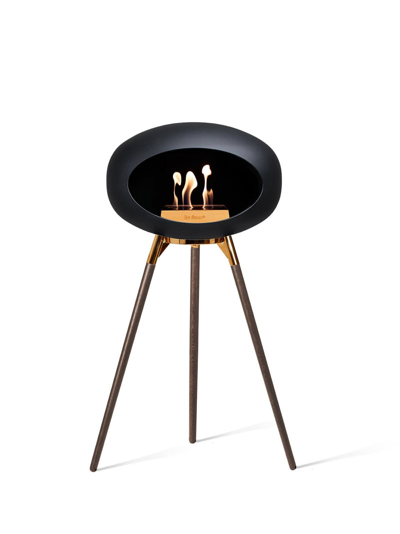 Dome - Ground High - Le Feu - Fire Pits + Grills - Black Dome - Black Bowl - Black Legs - HORNE