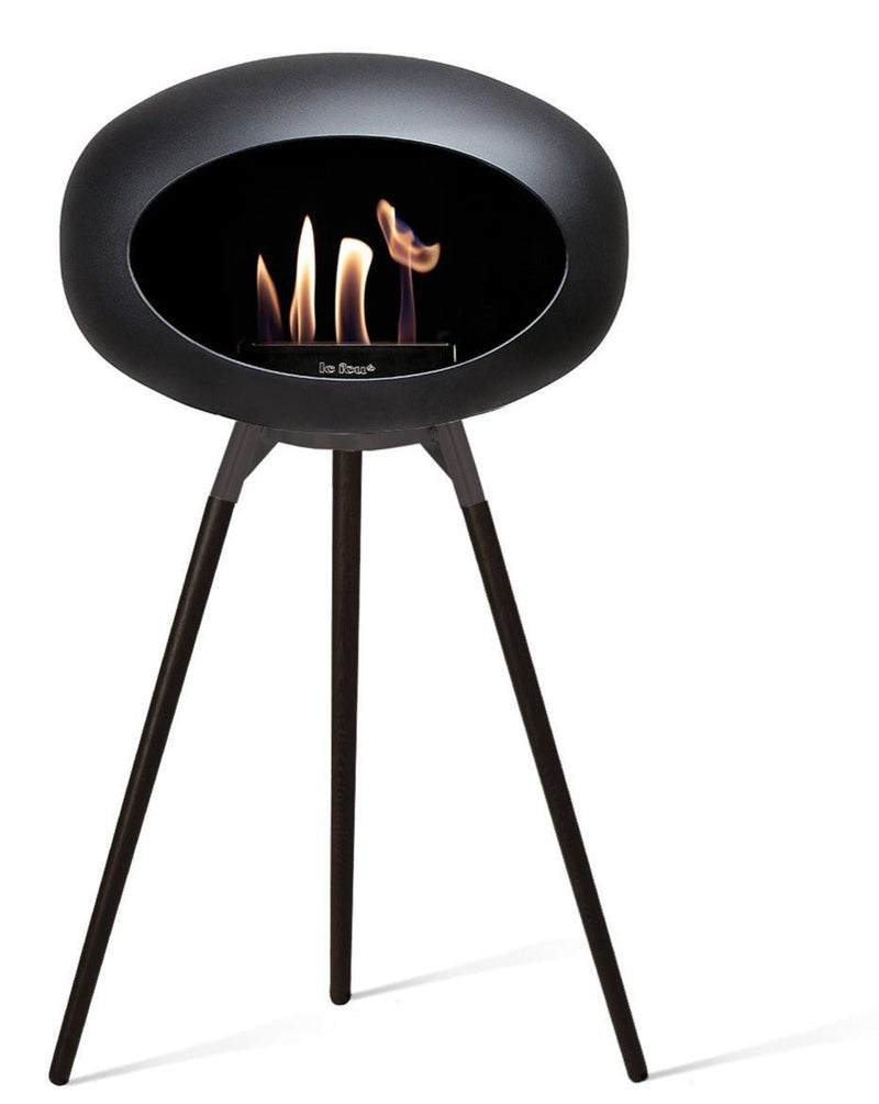 Dome - Ground High - Le Feu - Fire Pits + Grills - Black Dome - Black Bowl - Black Legs - HORNE