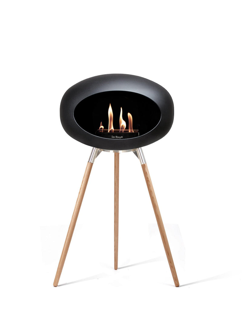 Dome - Ground High - Le Feu - Fire Pits + Grills - Black Dome - Black Bowl - Black Legs - HORNE