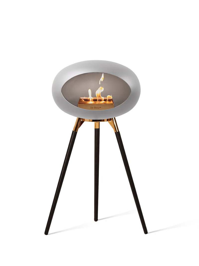 Dome - Ground High - Le Feu - Fire Pits + Grills - Black Dome - Black Bowl - Black Legs - HORNE