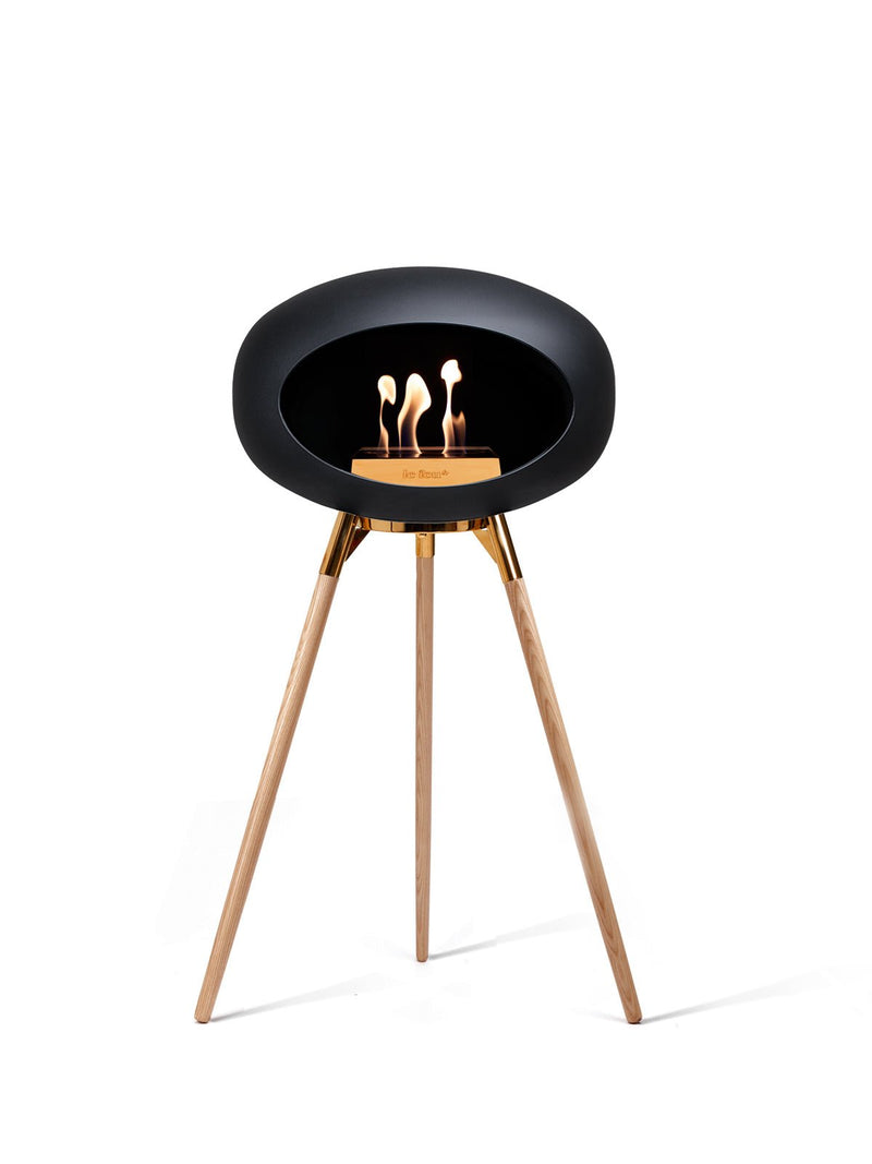 Dome - Ground High - Le Feu - Fire Pits + Grills - Black Dome - Black Bowl - Black Legs - HORNE
