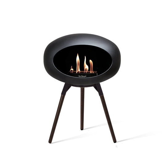 Dome - Ground Low - Le Feu - Fire Pits + Grills - Black Dome - Black Bowl - Black Legs - HORNE