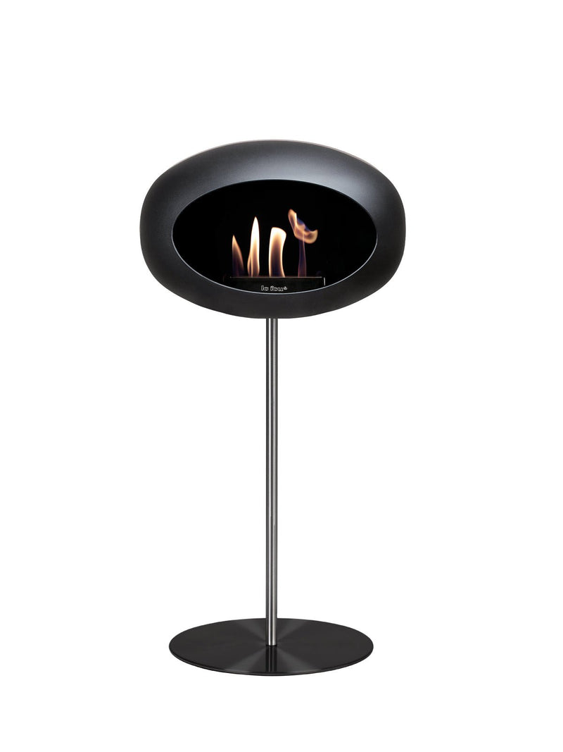 Dome - Steel High - Le Feu - Fire Pits + Grills - Black Dome - Black Pole - Black Plate - HORNE