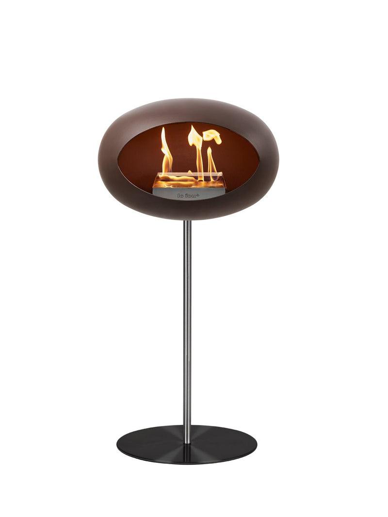 Dome - Steel High - Le Feu - Fire Pits + Grills - Black Dome - Black Pole - Black Plate - HORNE