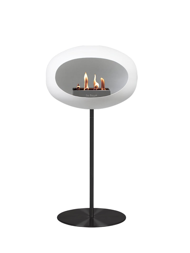 Dome - Steel High - Le Feu - Fire Pits + Grills - Black Dome - Black Pole - Black Plate - HORNE