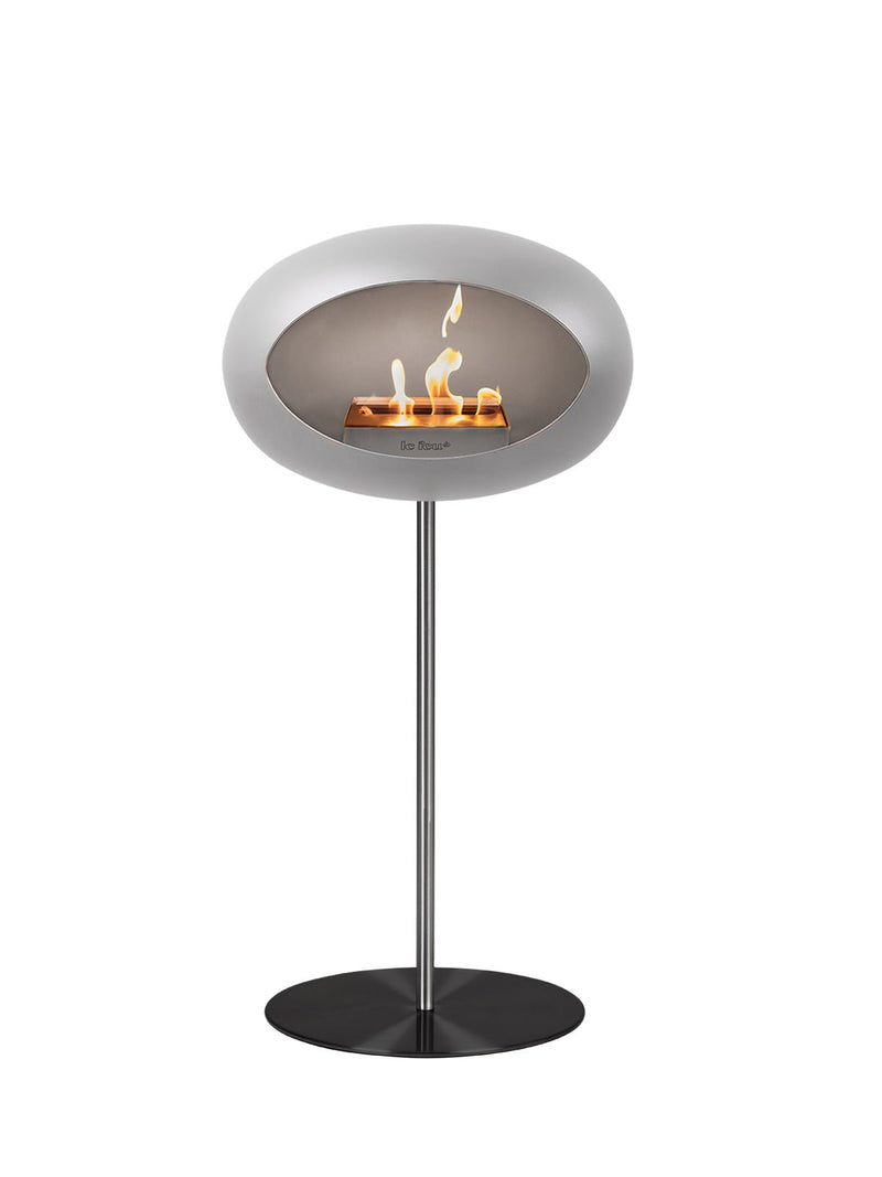 Dome - Steel High - Le Feu - Fire Pits + Grills - Black Dome - Black Pole - Black Plate - HORNE