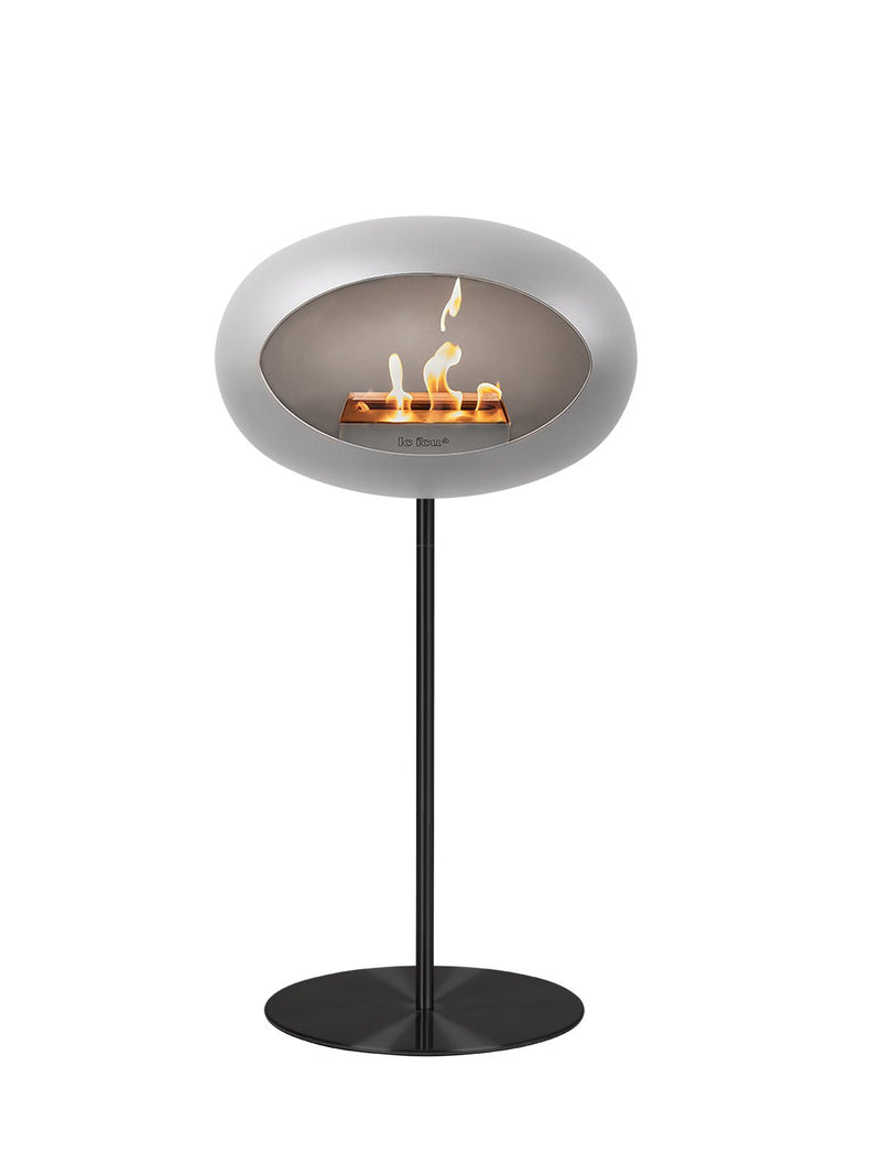 Dome - Steel High - Le Feu - Fire Pits + Grills - Black Dome - Black Pole - Black Plate - HORNE