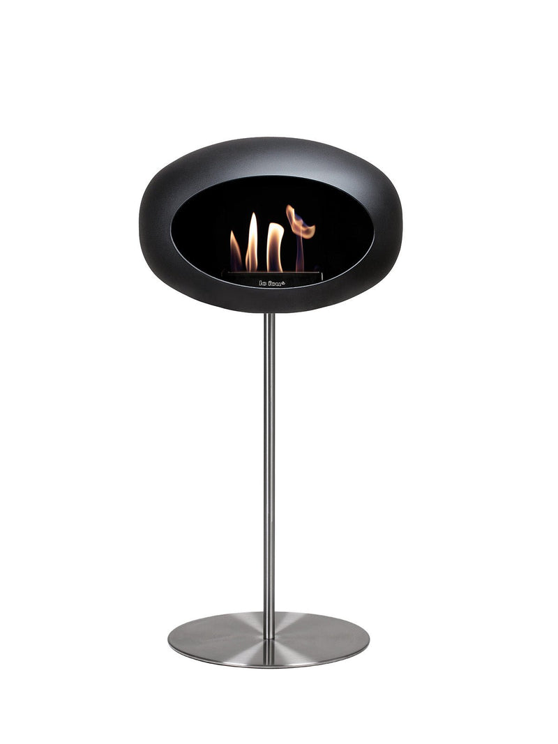 Dome - Steel High - Le Feu - Fire Pits + Grills - Black Dome - Black Pole - Black Plate - HORNE