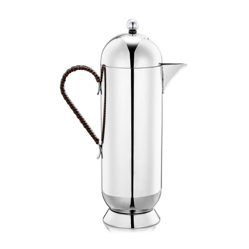 Domus Large Cafetiere - Nick Munro - Coffee + Tea - Stainless Steel - HORNE