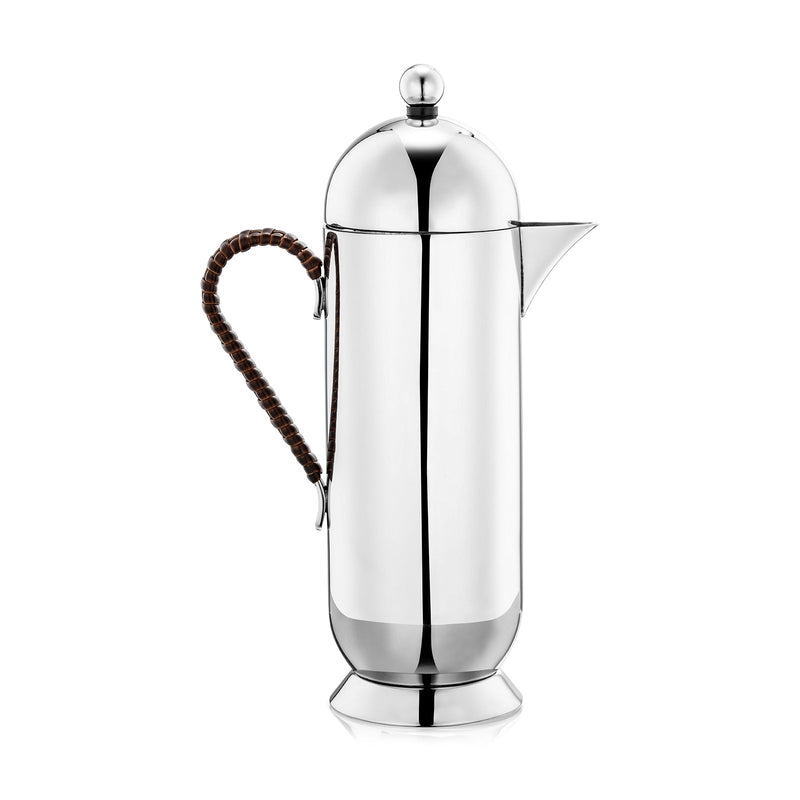 Domus Small Cafetiere - Nick Munro - Coffee + Tea - Stainless Steel - HORNE
