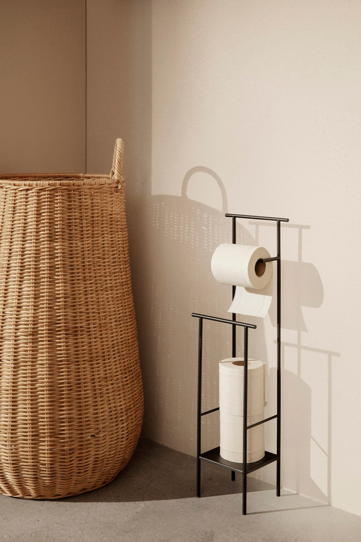 Dora Toilet Paper Stand - Ferm Living - Shelving - White - HORNE