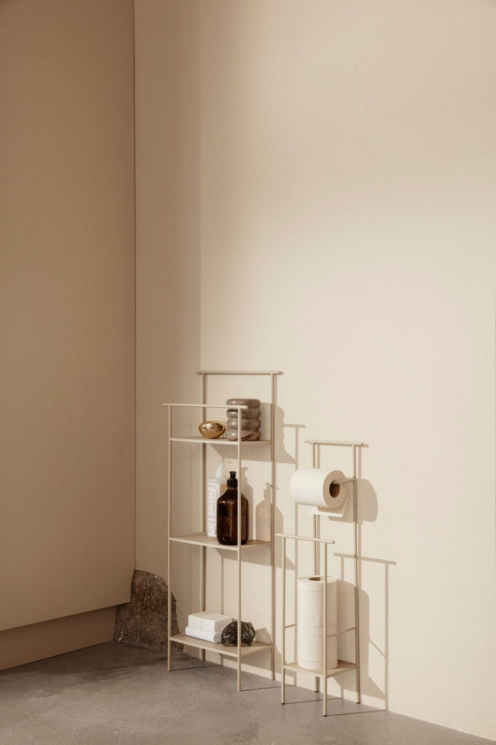 Dora Toilet Paper Stand - Ferm Living - Shelving - White - HORNE
