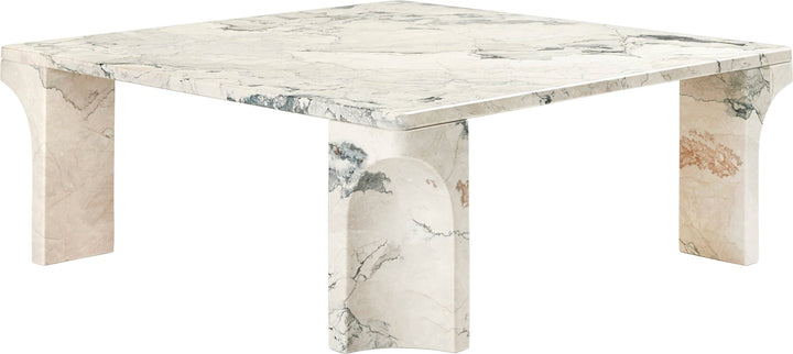 Doric Coffee Table - Gubi - Tables - Square - Electric Grey - HORNE