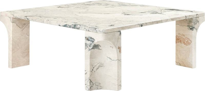 Doric Coffee Table - Gubi - Tables - Square - Electric Grey - HORNE