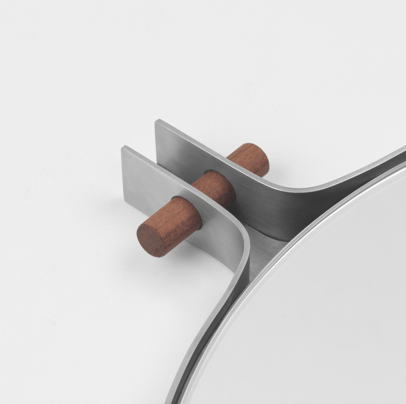 Dowel Mirror - Round - HORNE