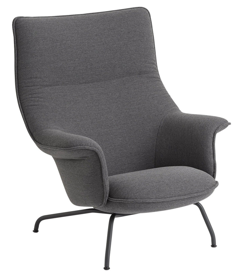 Doze Lounge Chair - Muuto - Chairs - Ocean 80/Anthracite Black - HORNE