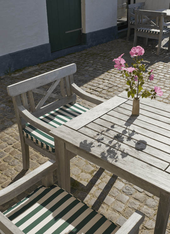 Drachmann Table 34" - Teak - Skagerak by Fritz Hansen - Outdoor Furniture - HORNE