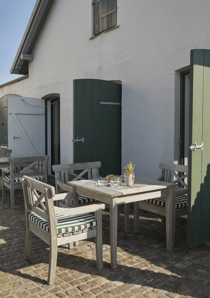 Drachmann Table 34" - Teak - Skagerak by Fritz Hansen - Outdoor Furniture - HORNE