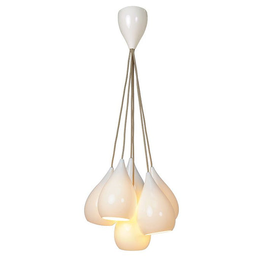 Drop 1 Pendant - 6 GroupingGlossy White - Original BTC