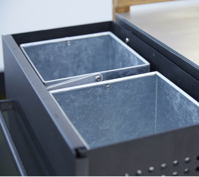 Drop Kitchen - Cane Line - Outdoor Furniture - Stainless Steel With Sink - No Add - Ons - HORNE