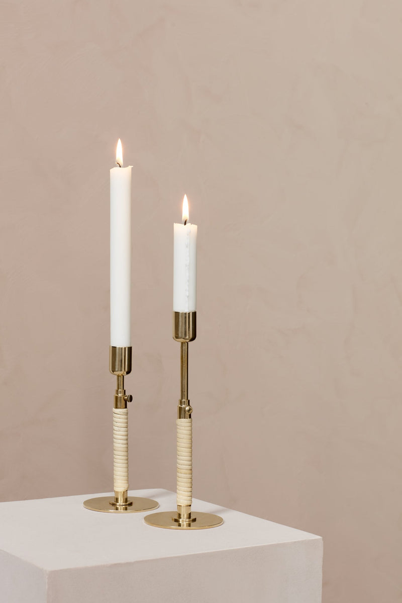 Duca Candle Holder - Audo Copenhagen - Candle Holders - Polished Brass - HORNE