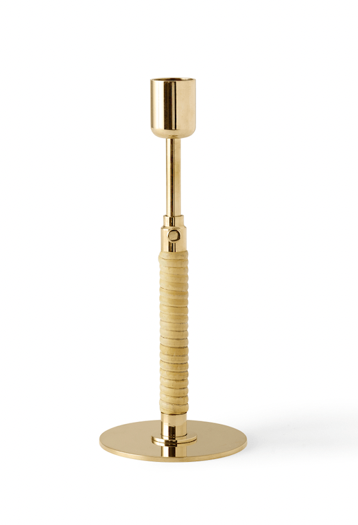 Duca Candle Holder - Audo Copenhagen - Candle Holders - Polished Brass - HORNE