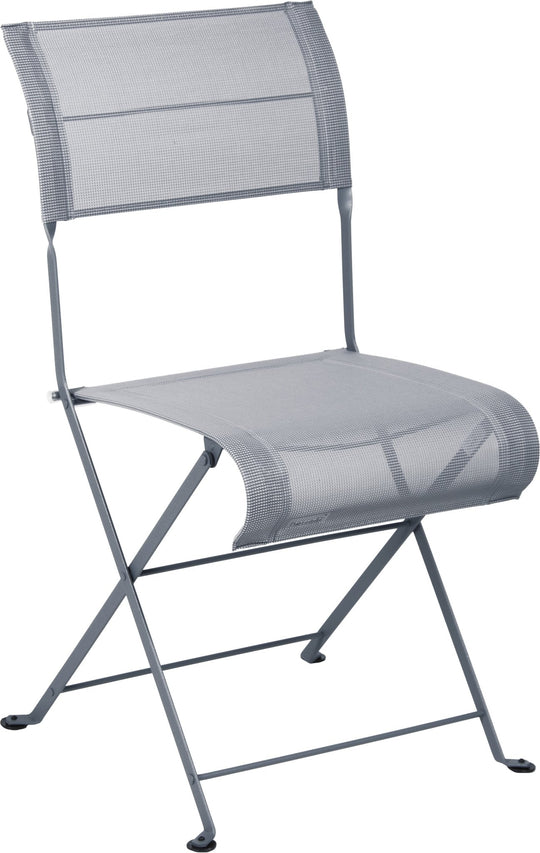 Dune Side Chair - Stereo Fabric - Set of 2 - Fermob - Outdoor Furniture - Storm Grey - HORNE