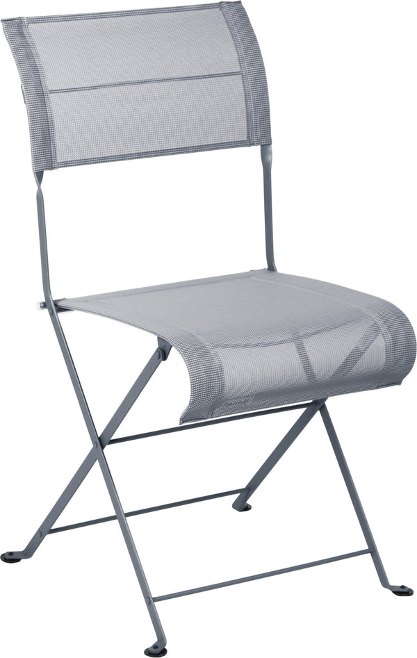 Dune Side Chair - Stereo Fabric - Set of 2 - Fermob - Outdoor Furniture - Storm Grey - HORNE