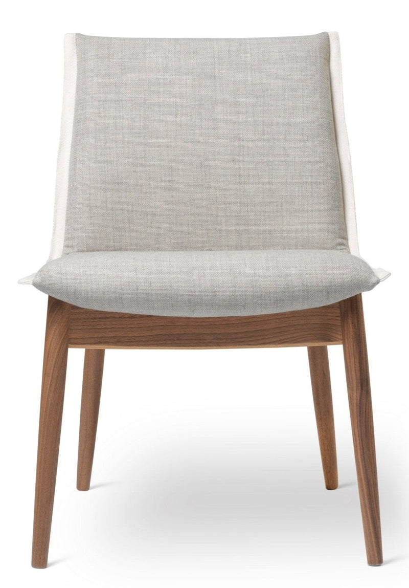 E004 Embrace Chair - Carl Hansen & Son - Chairs - Black Oak/Thor 350 Leather - HORNE