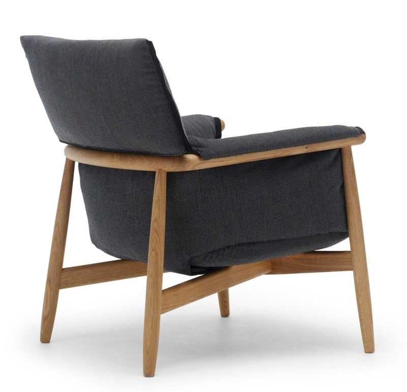 E015 Embrace Lounge Chair - Carl Hansen & Son - Chairs - Oiled Oak/Clara 188 Fabric - HORNE