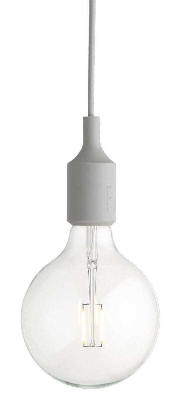 E27 Pendant Lamp - Muuto - Pendants - Light Grey - HORNE
