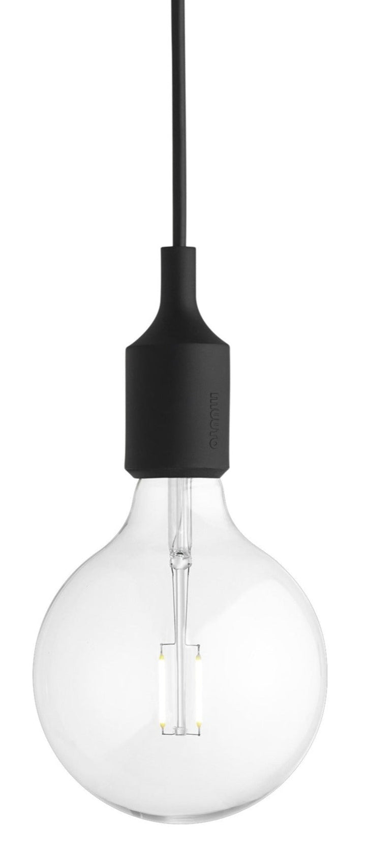 E27 Pendant Lamp - Muuto - Pendants - Black - HORNE
