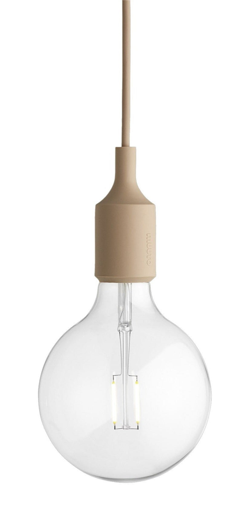 E27 Pendant Lamp - Muuto - Pendants - Beige - Rose - HORNE