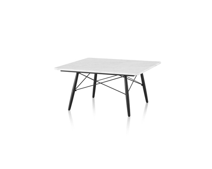 Eames® Coffee Table - Herman Miller® - Tables - Square - Carrara/Ebony - HORNE