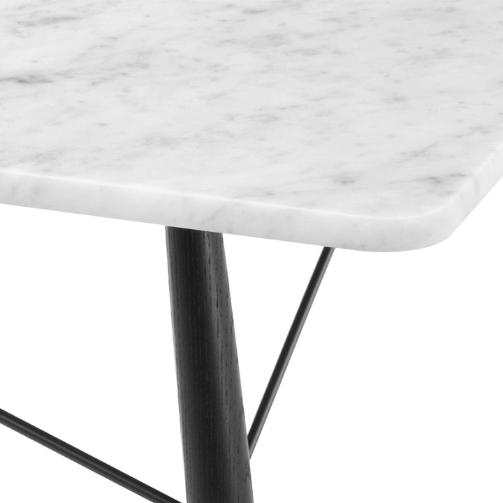 Eames® Coffee Table - Herman Miller® - Tables - Square - Carrara/Ebony - HORNE