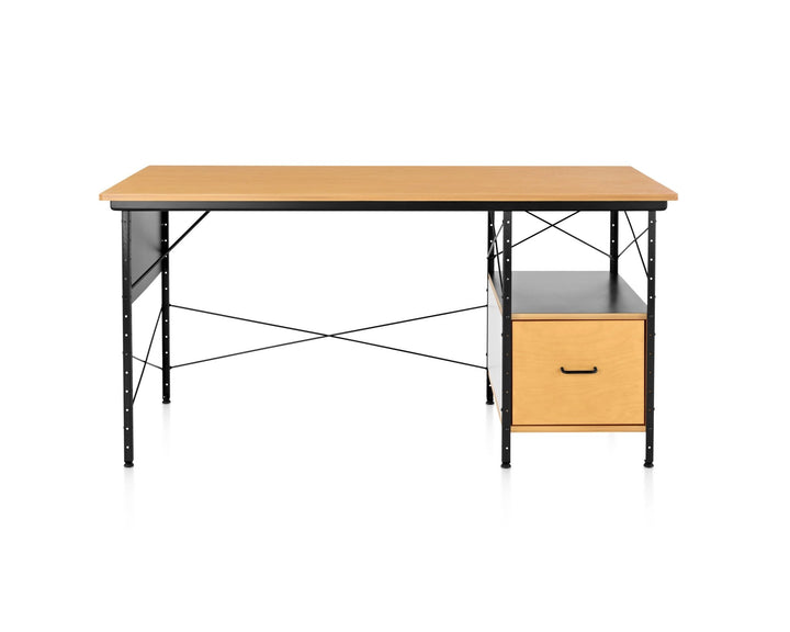 Eames® Desk Unit - Herman Miller® - Desks - Left - Hand File Drawer - Black - Multicolor - HORNE