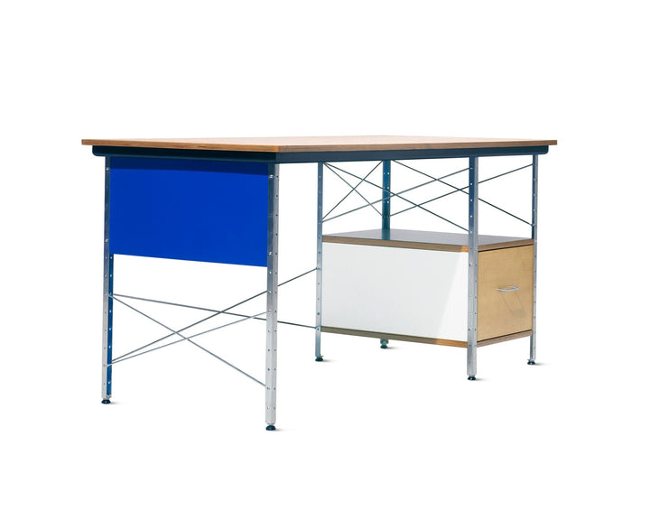 Eames® Desk Unit - Herman Miller® - Desks - Left - Hand File Drawer - Black - Multicolor - HORNE