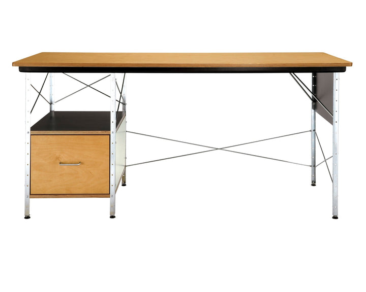 Eames® Desk Unit - Herman Miller® - Desks - Right - Hand File Drawer - Black - Natural - HORNE