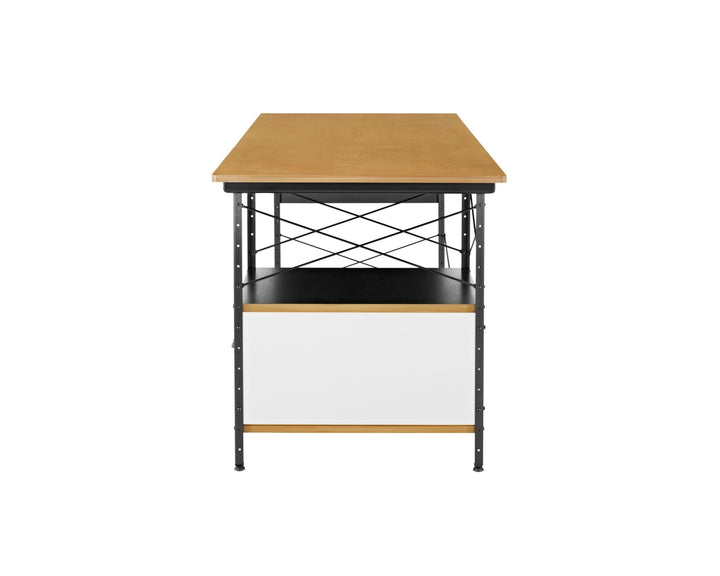 Eames® Desk Unit - Herman Miller® - Desks - Left - Hand File Drawer - Black - Multicolor - HORNE