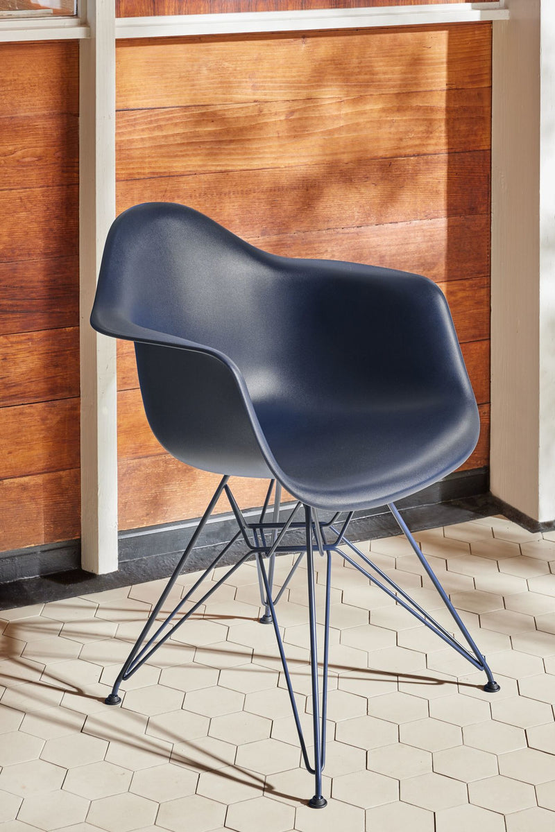 Eames® Molded Plastic Armchair, Herman Miller x HAY - Herman Miller® - Chairs - Iron Red - HORNE