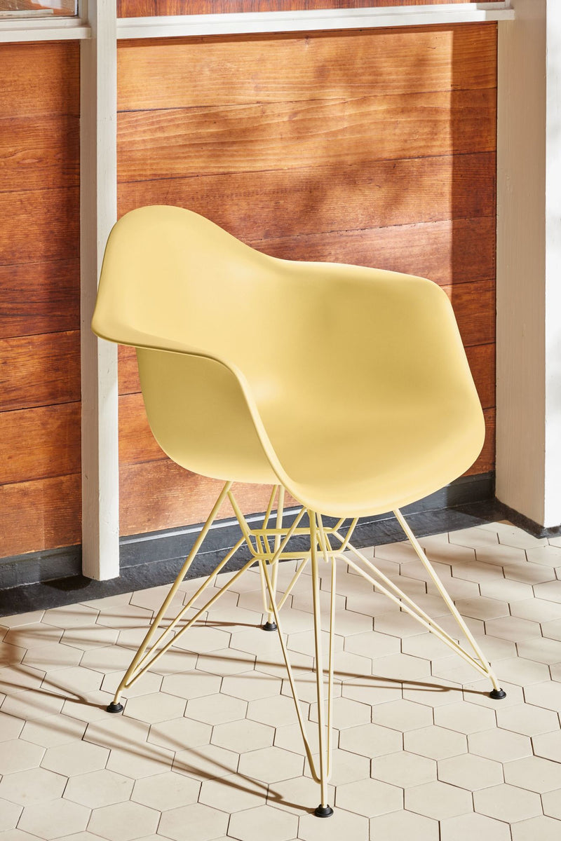 Eames® Molded Plastic Armchair, Herman Miller x HAY - Herman Miller® - Chairs - Iron Red - HORNE