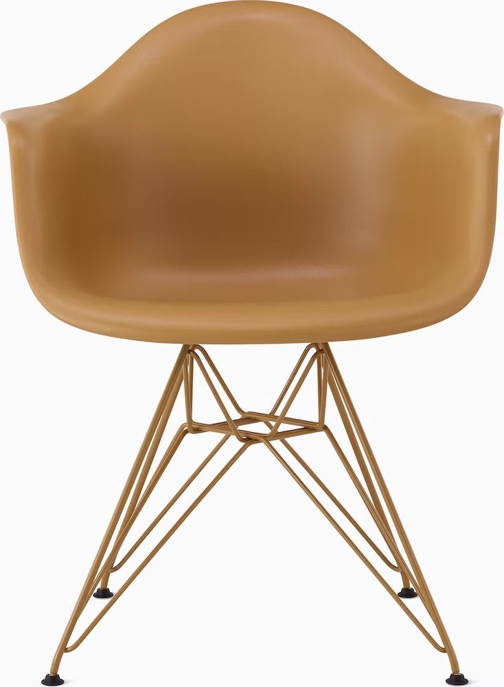 Eames® Molded Plastic Armchair, Herman Miller x HAY - Herman Miller® - Chairs - Iron Red - HORNE