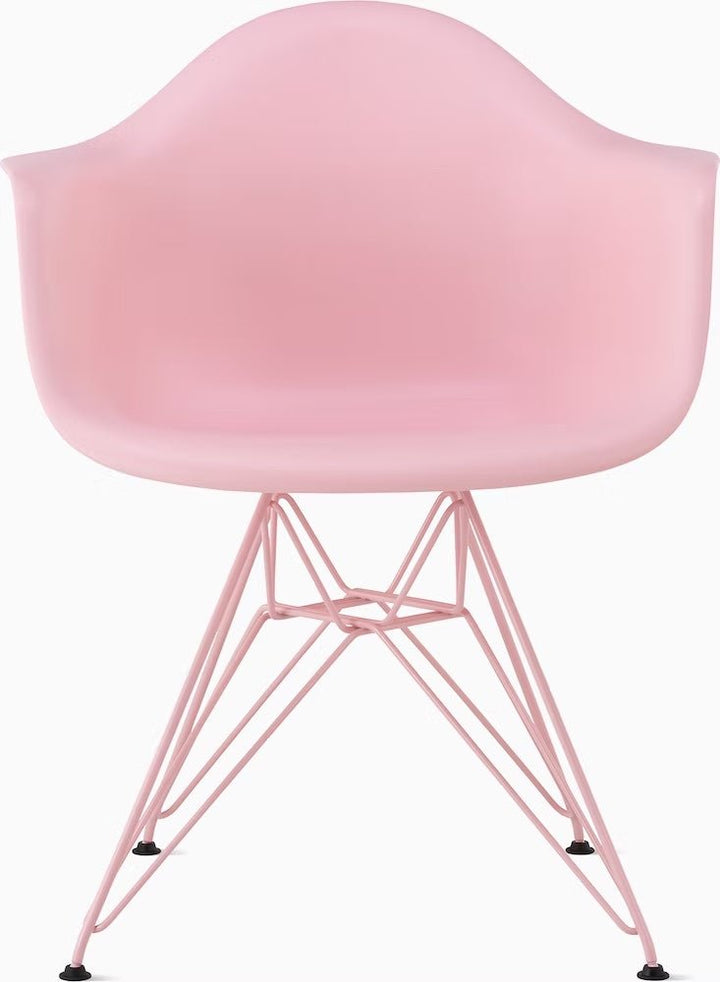 Eames® Molded Plastic Armchair, Herman Miller x HAY - Herman Miller® - Chairs - Powder Pink - HORNE