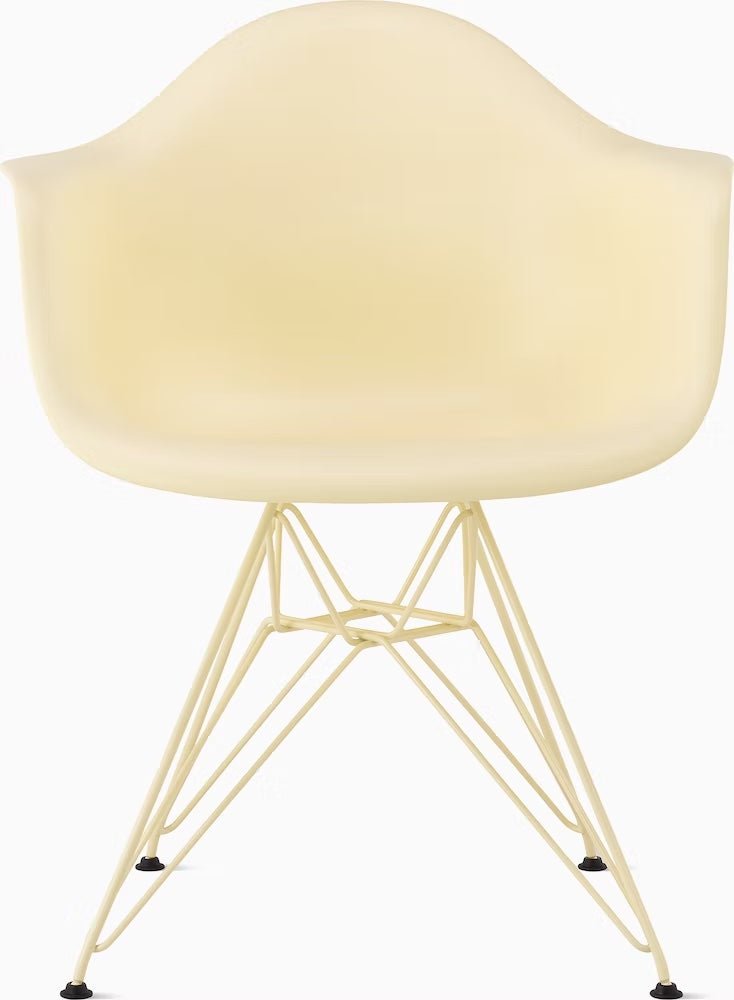 Eames® Molded Plastic Armchair, Herman Miller x HAY - Herman Miller® - Chairs - Iron Red - HORNE