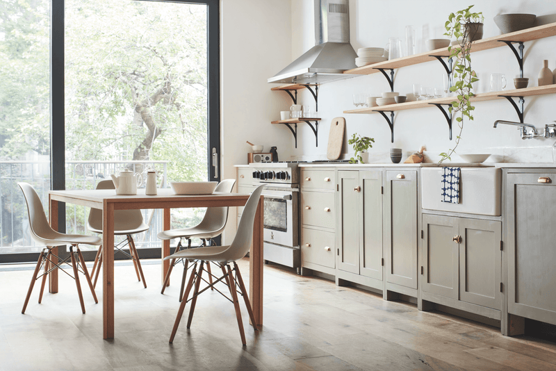 Eames® Molded Plastic Side Chair – Dowel Base - Herman Miller® - Chairs - White - Natural Maple - Black - HORNE