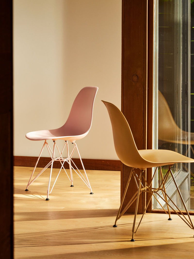 Eames® Molded Plastic Side Chair, Herman Miller x HAY - Herman Miller® - Chairs - Toffee - HORNE